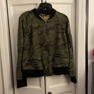 Camo Bomber Jacket